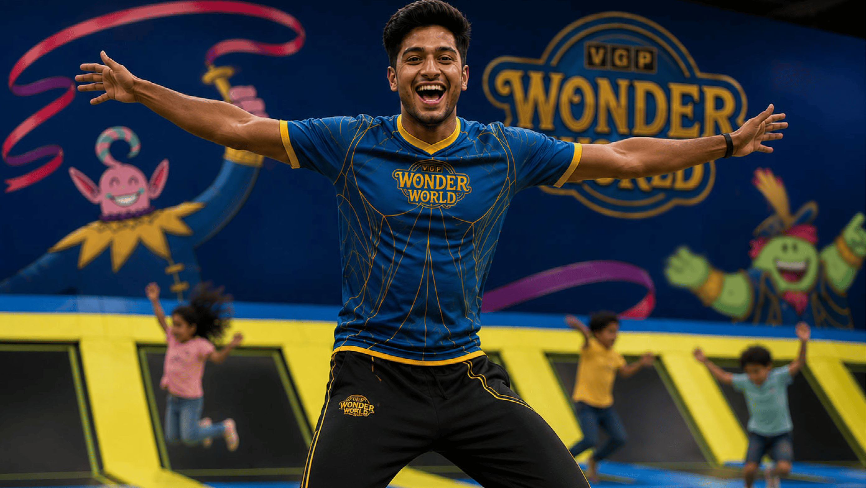 VGP Wonder World merchandise shirt